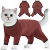 Cat Recovery Suit with Legs, Cat Onesie Cat Jacket Cat