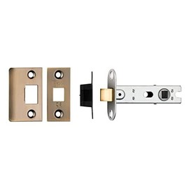 Carlisle Brass BTL30 BTL30AB 76MM CE B/T Tubular MORTICE Latch Square, Antique Brass, 3"