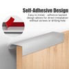 Qjaiune 6 Pack Self Adhesive Drawer Pulls, 3.15" Back Mount