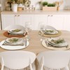 Kochorie Round Woven Placemats Set of 8,13 Inch Boho Placemats