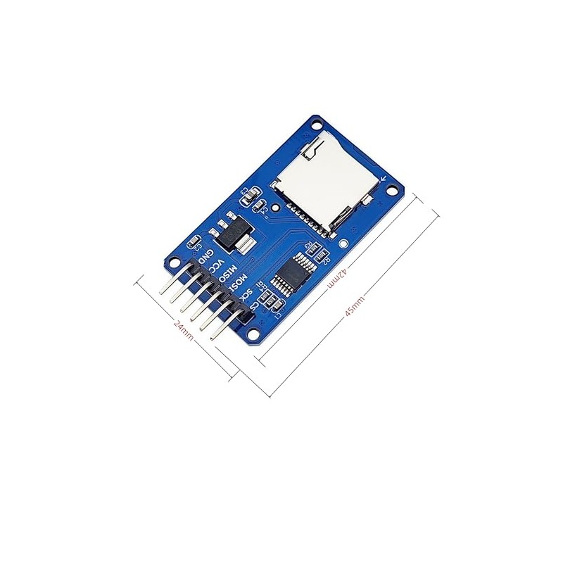 10 unidades adaptador de tarjeta Micro SD TF lector y