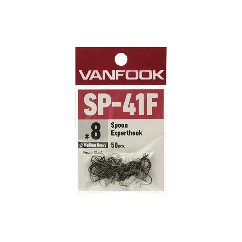 Vanfook SP-41F Spoon Expert Medium Heavy 50 Count Fluorine Black