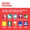 Master Plumber J-4X, Tub/Shower Faucet Seats - Long - 1/2-Inch