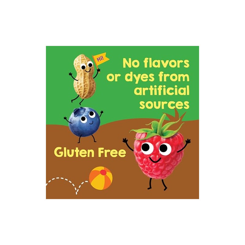 Happy Tot Organics Bestie Bars Nut Butter Crust & Fruit-Filled