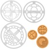 BAKERLOGY Set of 3 Embryo Cookie Cutters (Shapes: 4 Cells,
