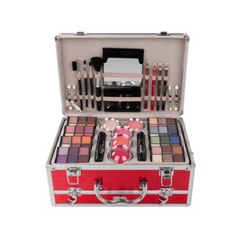 Joyeee All-in-One Makeup Gift Set Carry All Makeup Kit Women Full Kit With Makeup Bag Lipgloss Lipstick Concealer Blush Foundation Face Powder Eyeshadow Palette Cosmetic Palette #10