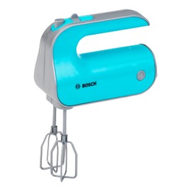 Theo Klein Bosch Handmixer I Batteriebetriebener Spiel-Mixer mit abnehmbaren Quirls I Inkl. Schalterattrappe I Maße: 19 cm x 7 cm x 12 cm I Spielzeug für Kinder ab 3 Jahren
