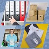 Dzxin Number Stickers,0001 to 2000 Consecutive Number Label Stickers Waterproof