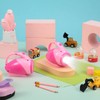 Nosiny 2 Pieces Kids Flashlights for Toddlers Pink Girls Plastic