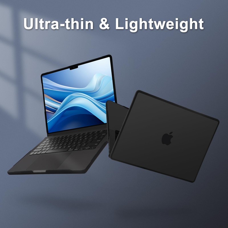 MOSISO Compatible with MacBook Pro 14 inch Case 2025-2021 M5