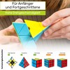 CUBIDI® - Magic Cube Pyramid - Exciting Pyraminx Brainteaser for