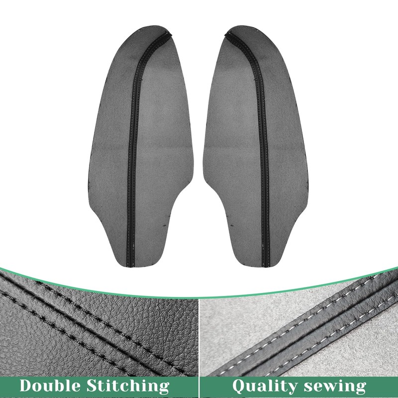 VKGUG Door Armrest Cover Compatible with Honda Civic 2022-2025 Black