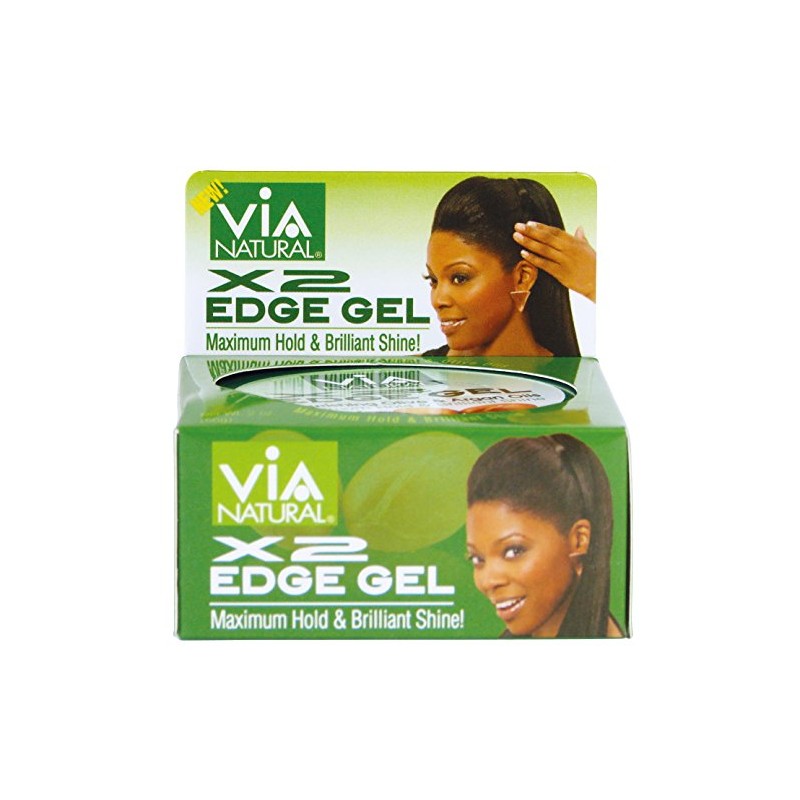 Via Natural X2 Edge Gel, 2 Ounce