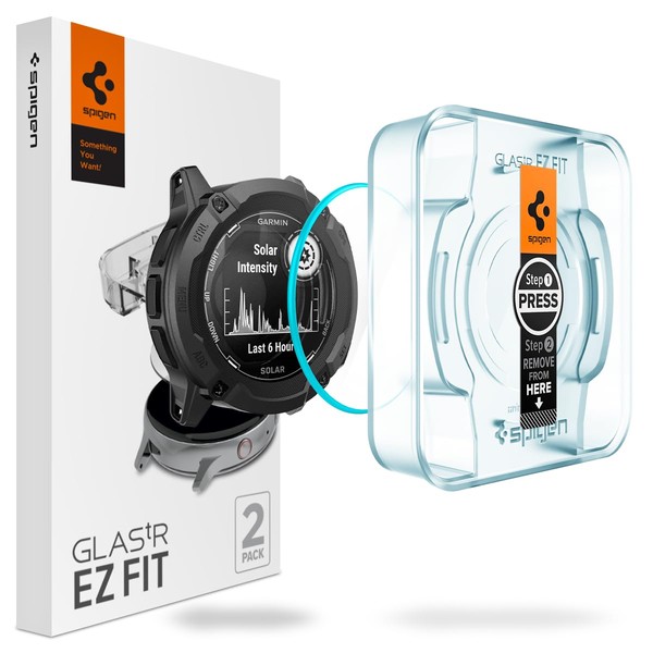 Spigen Tempered Glass Screen Protector [GlasTR EZ FIT] designed for