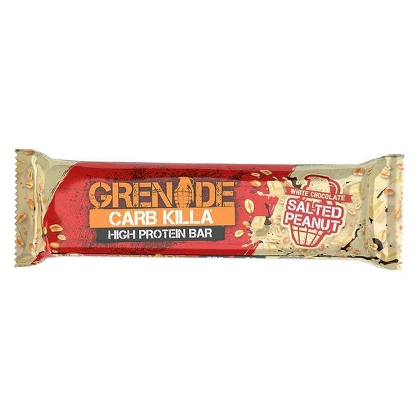 Grenade High Protein Bar White Chocolate Salted Peanut 60g