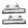 Pair of License Plate Light 8E0807430A 8E0807430B Fit for A3