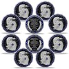 10Pcs Saint Michael Police Officer Challenge Coin God Bless The
