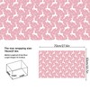 Dtiafu Pink Christmas Wrapping Paper 6 Classic Holiday Style Gift