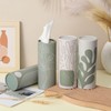 Kosiz 8 Pcs Car Tissue Holder with Facial Tissues Bulk,