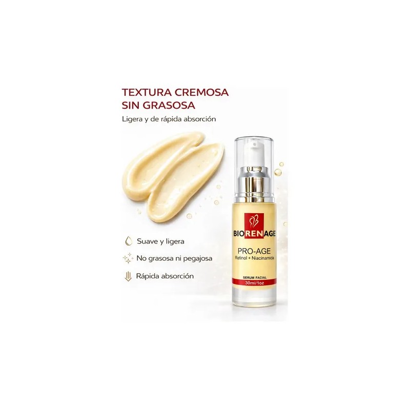 Serum Facial Retinol Niacinamida Antiedad Luminosidad 30ml
