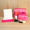 June Tailor Pink Zipper Cosmetic Bags (2 Pieces) Sewing Kit