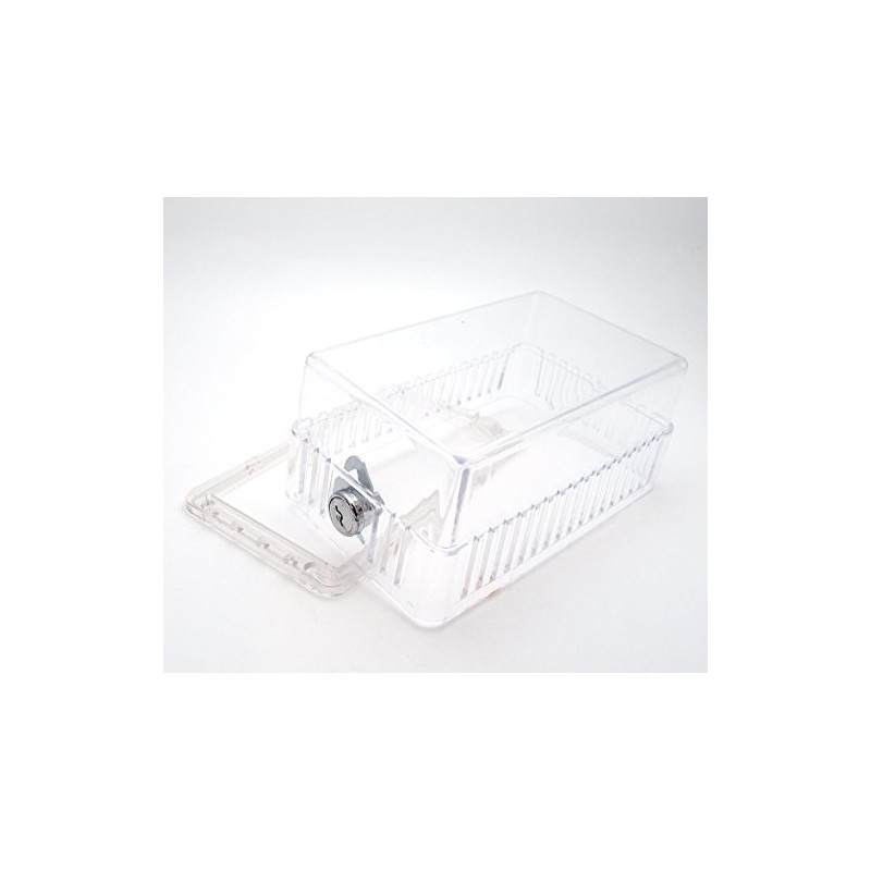 13016 Clear Plastic Thermostat Guard, Ring and Solid Bases -