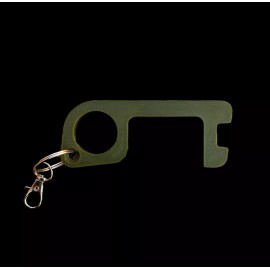 Unbranded Touchless Push Pull Door Opener Button Pusher Keychain