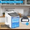 iMounTEK Portable Countertop Ice Maker 33Lbs/24H Self-Cleaning Scoop Basket Ice