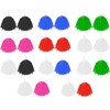 CHEERLEADER POMPOMS FANCY DRESS COSTUME ACCESSORY LIGHTWEIGHT POM POMS WITH