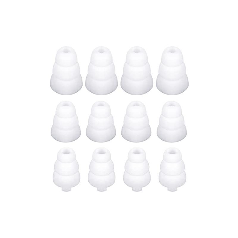 JNSA Triple Flange Ear Tips Eartips Earpads Ear Buds Tips