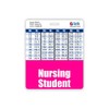 Nursing Student Badge Buddy Horizontal w/Height & Weight Conversion Charts