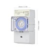 Mechanical 24 Hours Timer Switch AC 110-230V 30 Minutes Interval
