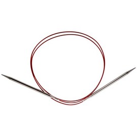 ChiaoGoo Red Lace Circular 47 inch (119cm) Stainless Steel Knitting Needle Size US 10 (6mm) 7047-10
