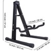 GLEAM GLEAM A-Frame Metal Folding Stand - Electric & Acoustic