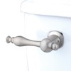 Kingston Brass KTNL8 Naples Tank Lever, Brushed Nickel, 3-Inch Handle
