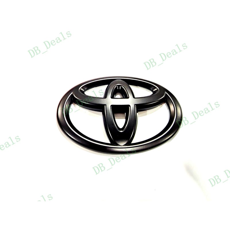 TOYOTA Overlay Matte Blackout Overlay Front Grille Emblem Badge 2022+