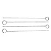 Cuisena 98775 Skewer 4 Piece Set, Silver