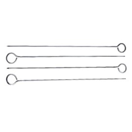 Cuisena 98775 Skewer 4 Piece Set, Silver