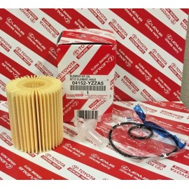 TOYOTA 4RUNNER, FJ CRUISER, TUNDRA OIL FILTER SET OF (1) GENUINE OEM 04152-YZZA5