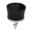 5 PCS Golf Ball Suction Cup Silicone Zinc Alloy Golf