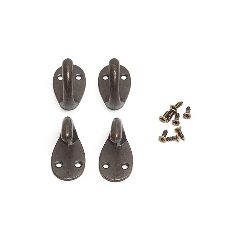 Audiophile Wall Hanging Hook Hanger with Screws Hanging Clothes Coat
