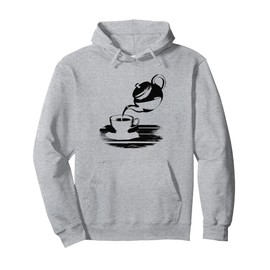 Teapot Teacup Tea Fans Barista Pullover Hoodie