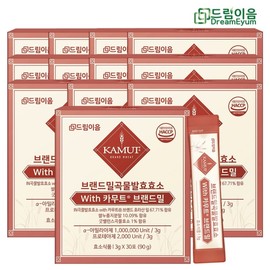 Dream Eum Kamut Enzyme Brand Wheat Grain Fermentation Enzyme 12 months supply / 드림이음 카무트 효소 브랜드밀 곡류 발효효소 12개월분