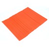 JFG RACING 72 Pcs Orange Motorcycle Spoke Covers skins For