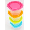 Inomata Kagaku “Rakuchin-Pack” Microwavable Containers, Microwavable With Lid Still On,