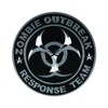 Pilot Automotive Pilot IP-3143 Zombie Response Team Emblem - Chrome/Black,
