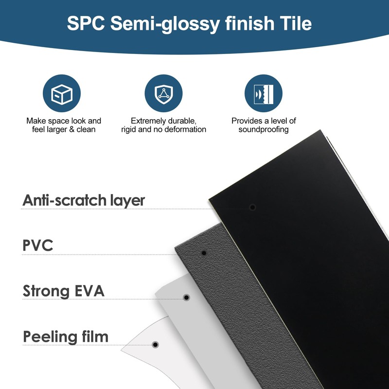 Yipscazo Peel and Stick backsplash 3 x 6 Inches 3D
