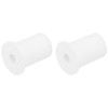 uxcell 2Pcs Wall Grommets for Cables 1 Inch Silicone Cable
