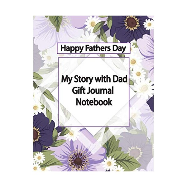 My Funny Story With Dad Gift Journal Notebook Happy Fathers