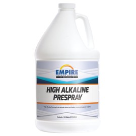 Empire Cleaning Solutions High Alkaline Pre-Spray, The Ultimate Choice for all Olefin, Triexta and Polyester Carpets, Carpet Cleaning Traffic Lane Prespray, 1 Gallon